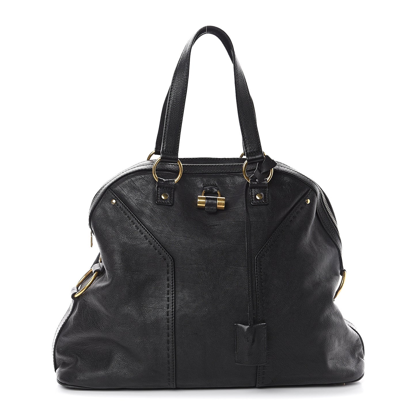 Calfskin Oversized Muse Black
