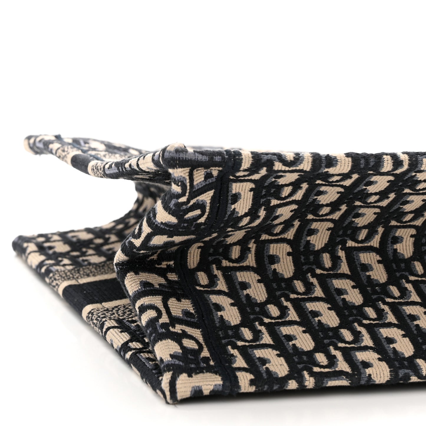 Oblique Medium Book Tote Blue Multicolor