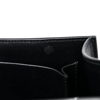 Balenciaga Grained Calfskin Medium Hourglass Top Handle Bag Black 10 of 11