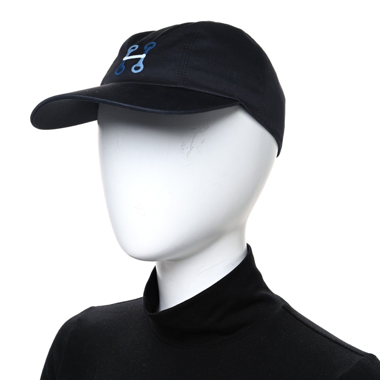 Cotton Canvas Miles H Mors Cap 58 Marine