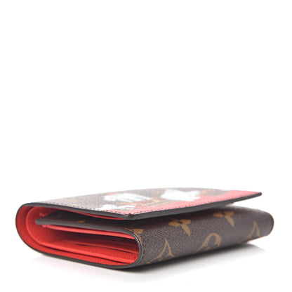 Louis Vuitton Monogram 2017 Christmas Animation Victorine Wallet 4 of 6
