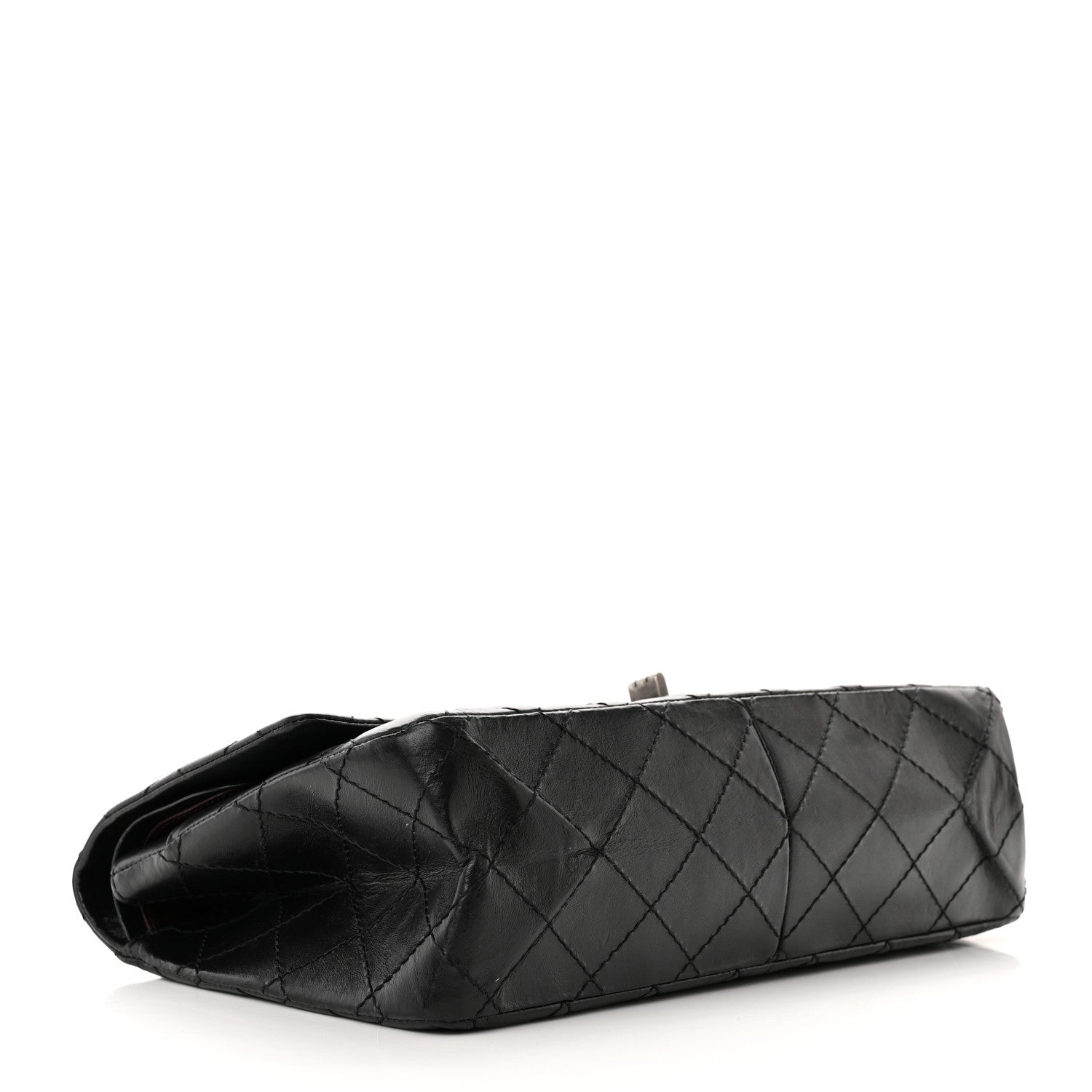 Chanel Aged Calfskin Quilted 2.55 Reissue 226 Flap Black 4 of 17