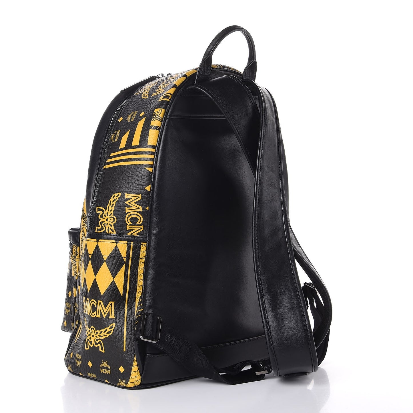 Visetos Baroque Print Medium Stark Backpack Black Sahara
