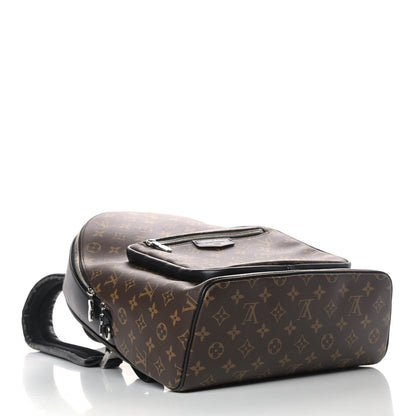 Louis Vuitton Monogram Macassar Josh Backpack 3 of 5