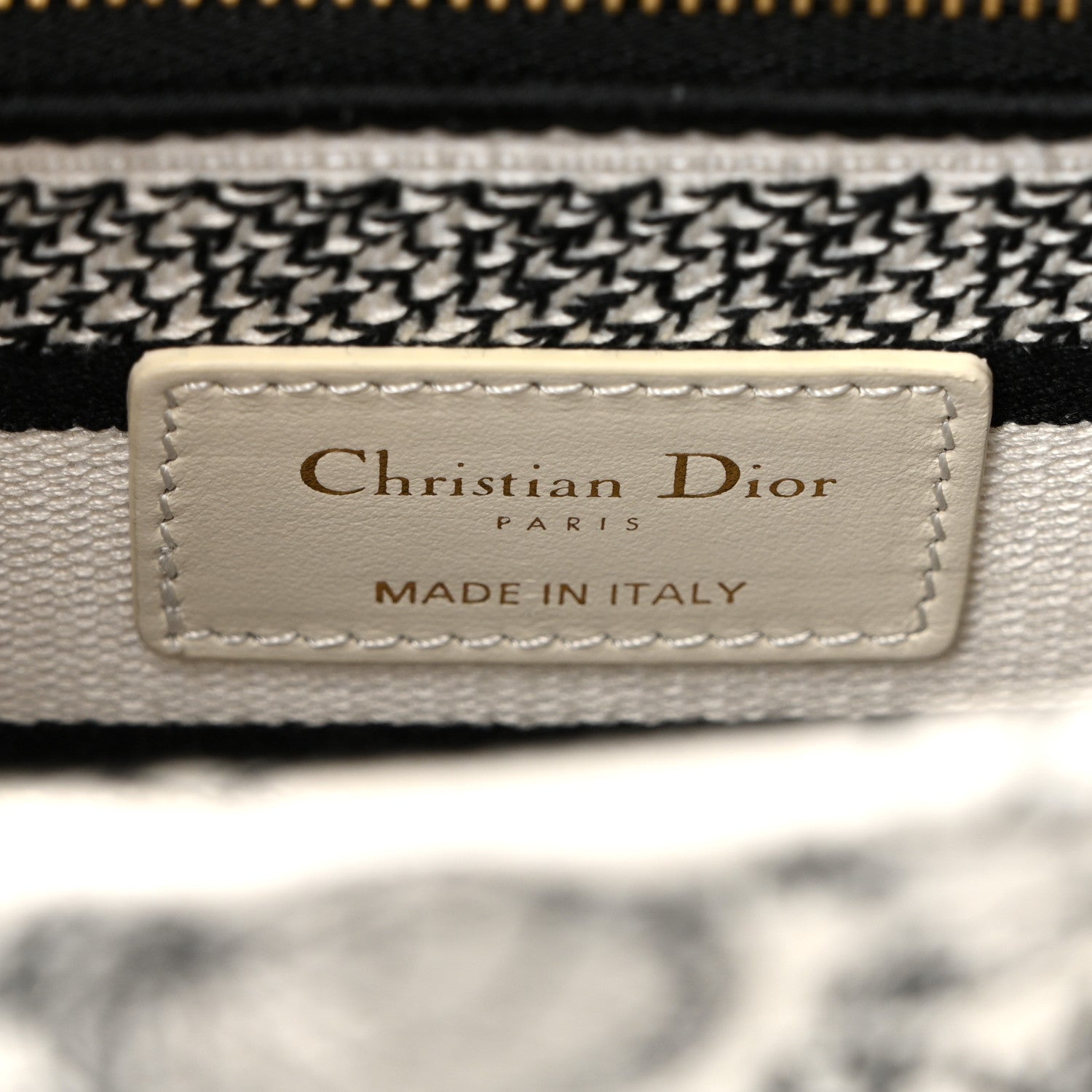 Christian Dior Canvas Embroidered Toile De Jouy Soleil Medium Lady D-Lite Latte 6 of 10
