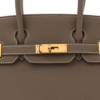 Hermes Togo Birkin 30 Etoupe 8 of 10