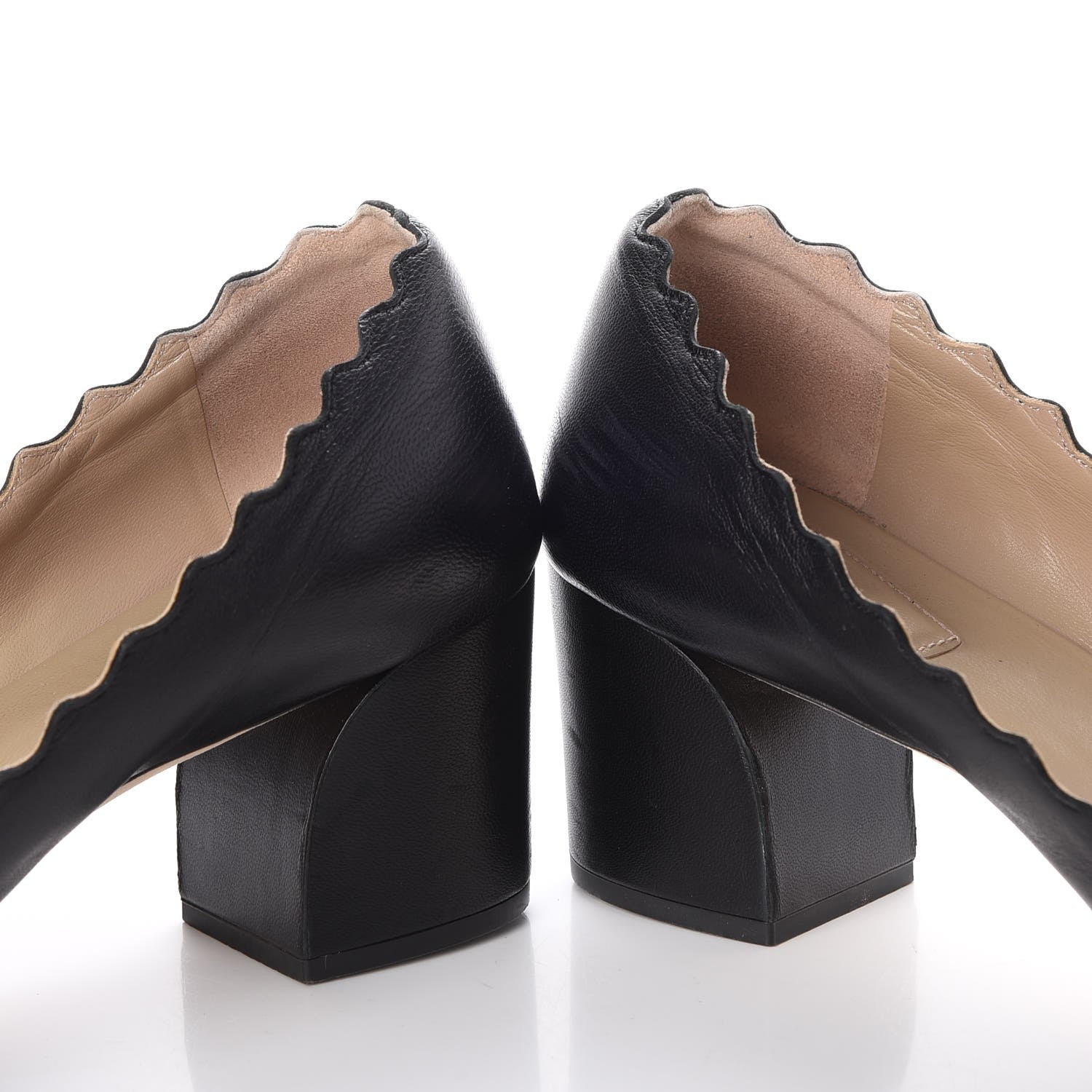 Chloe Nappa Lauren Pumps 38.5 Black 16 of 22