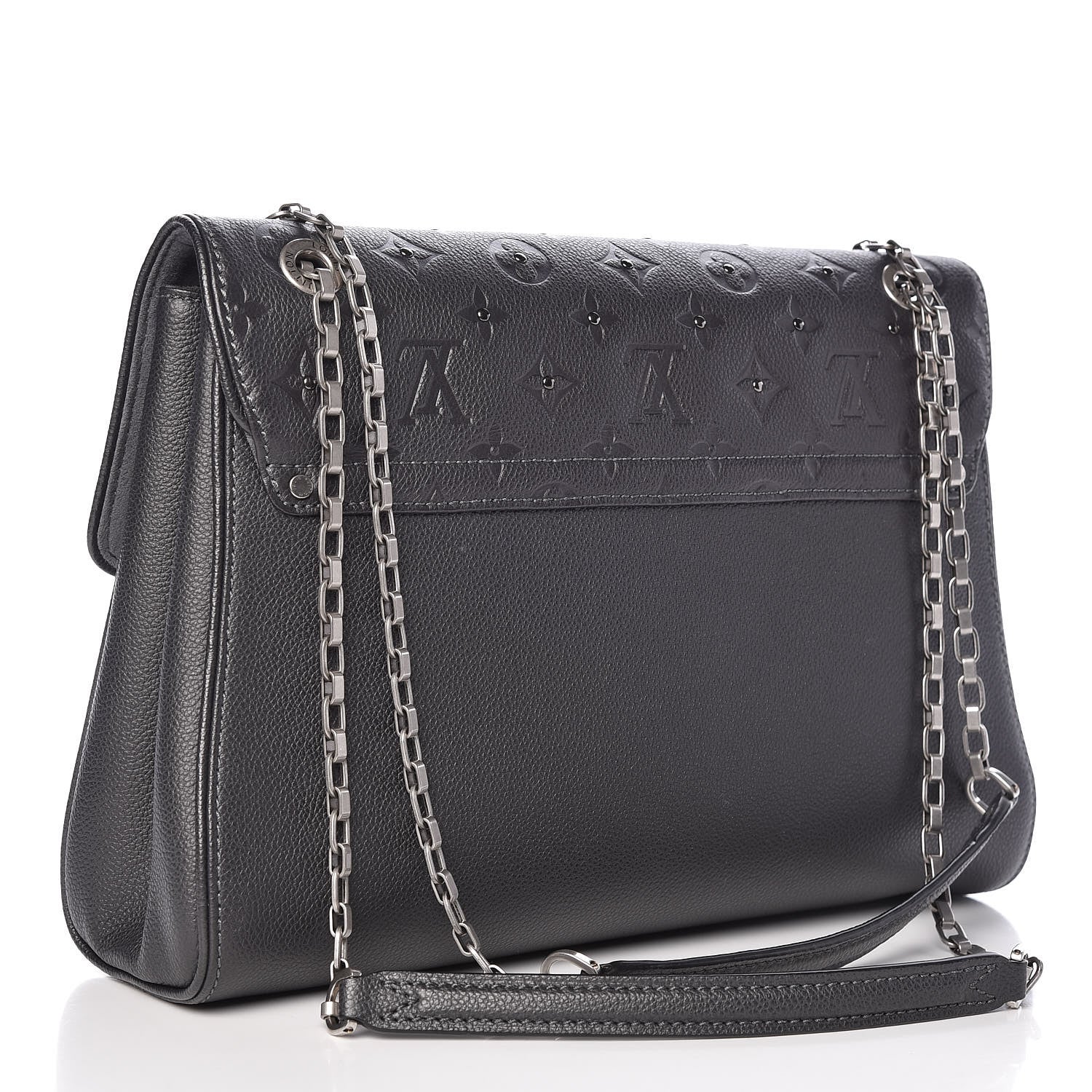 Louis Vuitton Empreinte Studded Saint Germain MM Platine 3 of 9