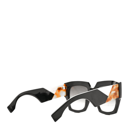 Fendi Facets Square Sunglasses FF 0263/S Black 4 of 7