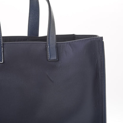 Fendi Nylon Vitello Elite Monster Eyes Tote Blue Scuro White Multicolor 12 of 13