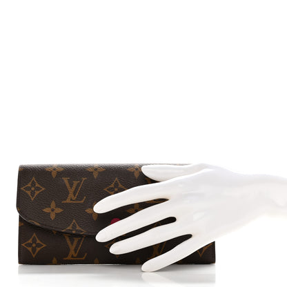 Louis Vuitton Monogram Emilie Wallet Fuchsia 2 of 8