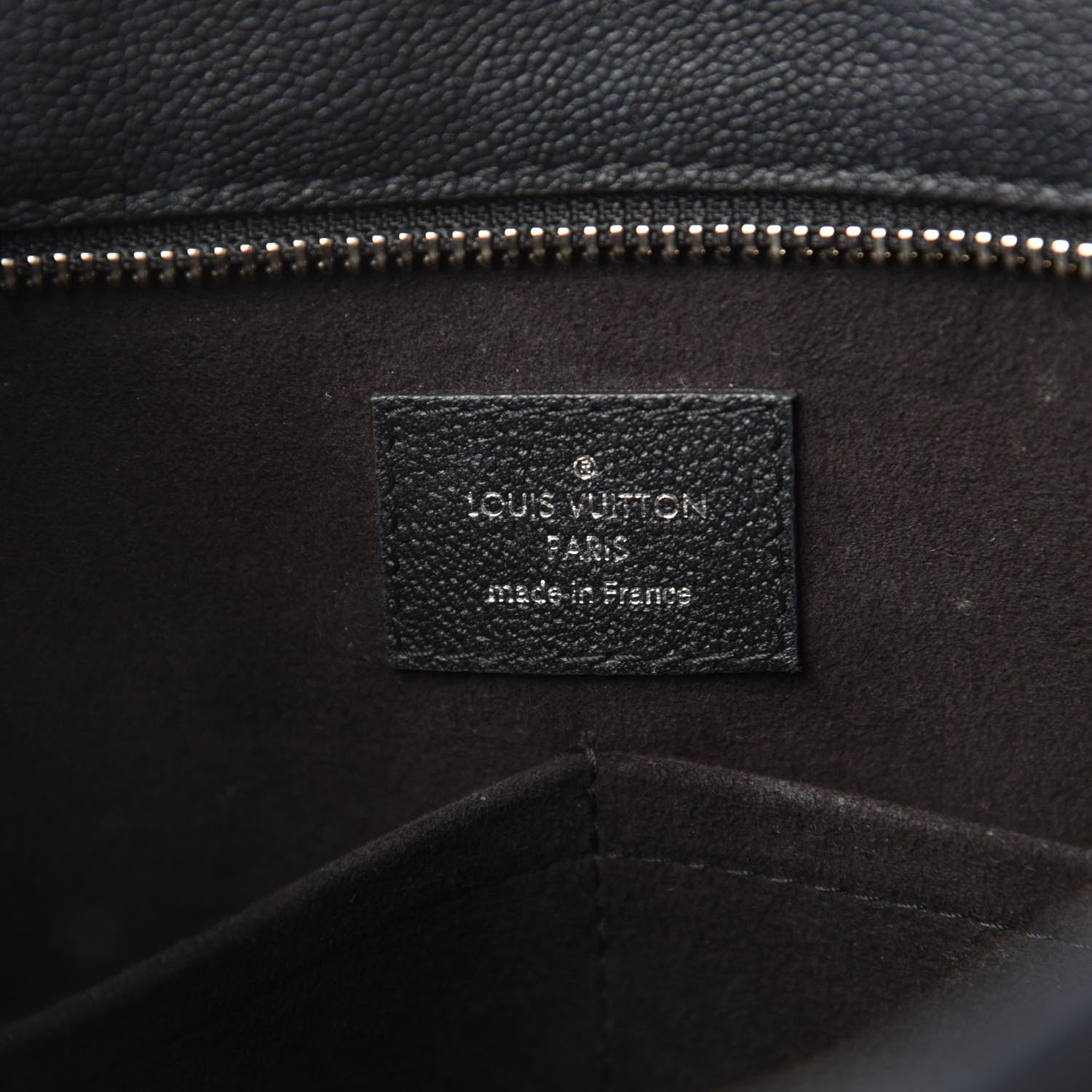 Louis Vuitton Monogram Cuir Plume Very Zipped Tote Black 8 of 10