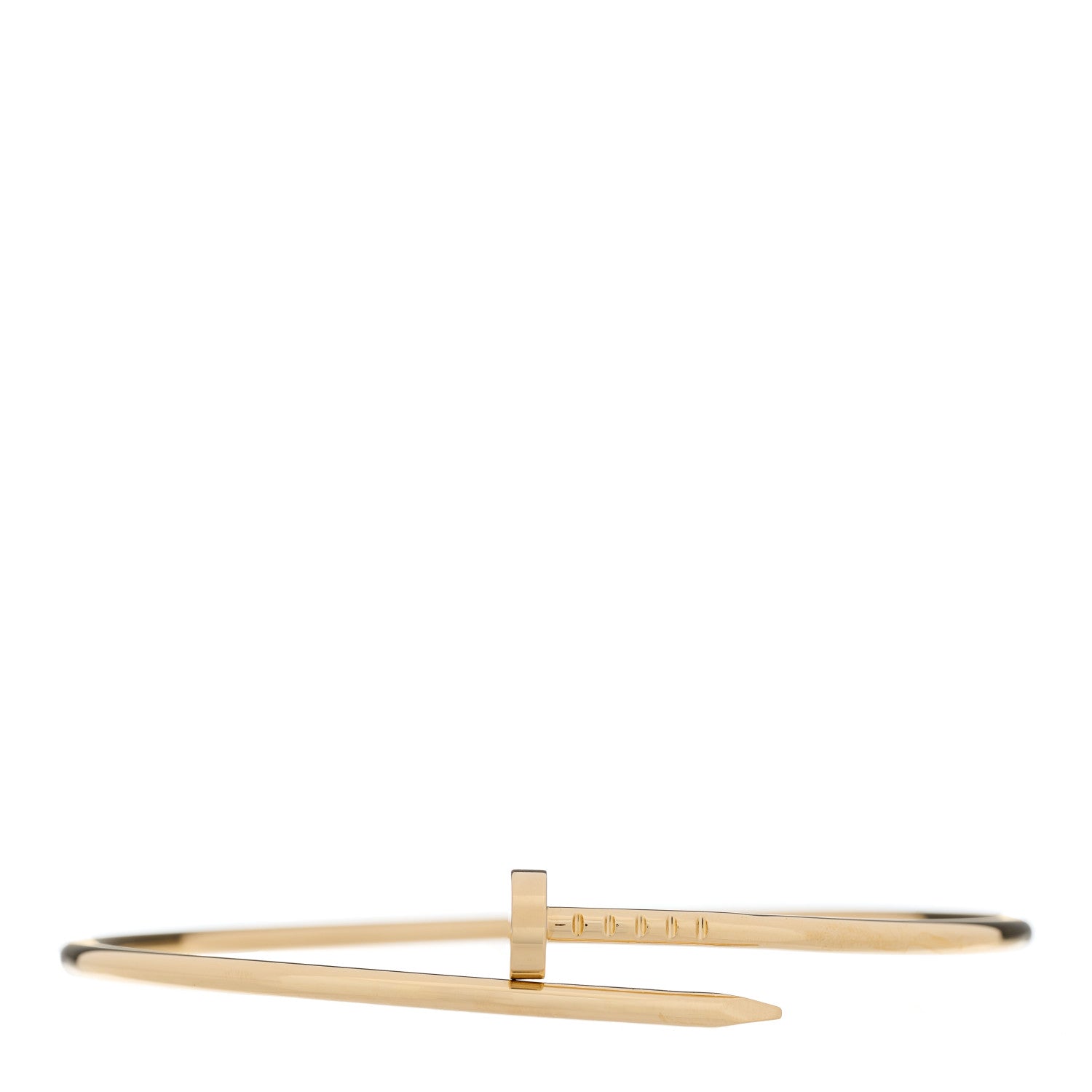 Cartier 18K Yellow Gold Small Juste Un Clou Bracelet 19 1 of 3