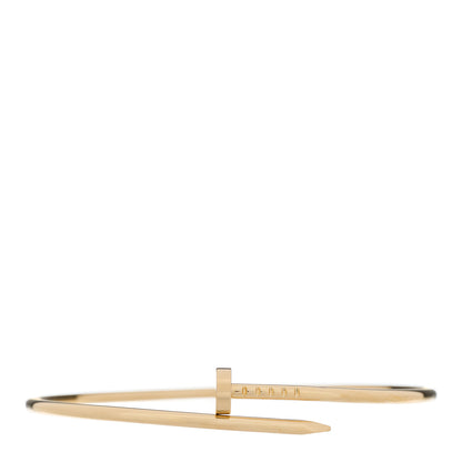 Cartier 18K Yellow Gold Small Juste Un Clou Bracelet 19 1 of 3