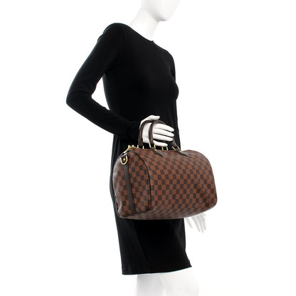 Louis Vuitton Damier Ebene Speedy Bandouliere 30 3 of 9