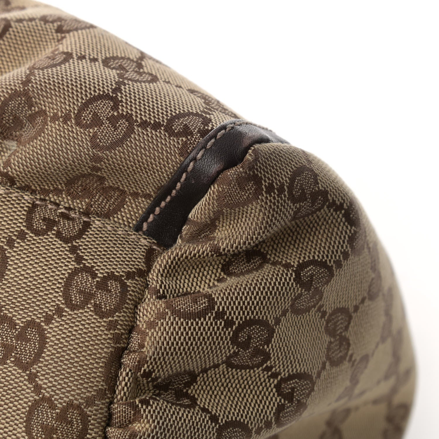 Gucci Monogram Medium D Gold Ring Hobo Dark Brown 12 of 18