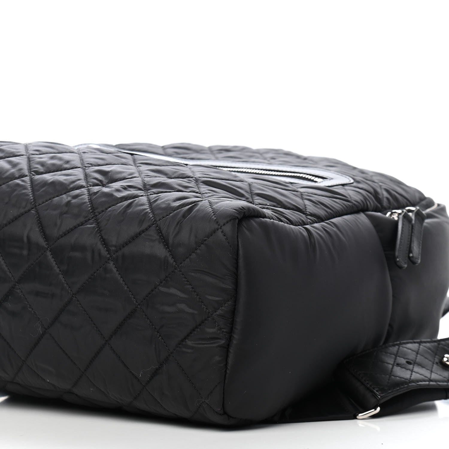 Chanel Nylon Quilted Coco Cocoon Backpack Black 8 of 8