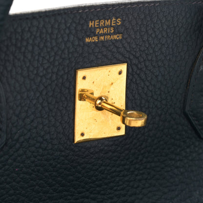 Hermes Fjord Birkin 40 Bleu Marine 16 of 30
