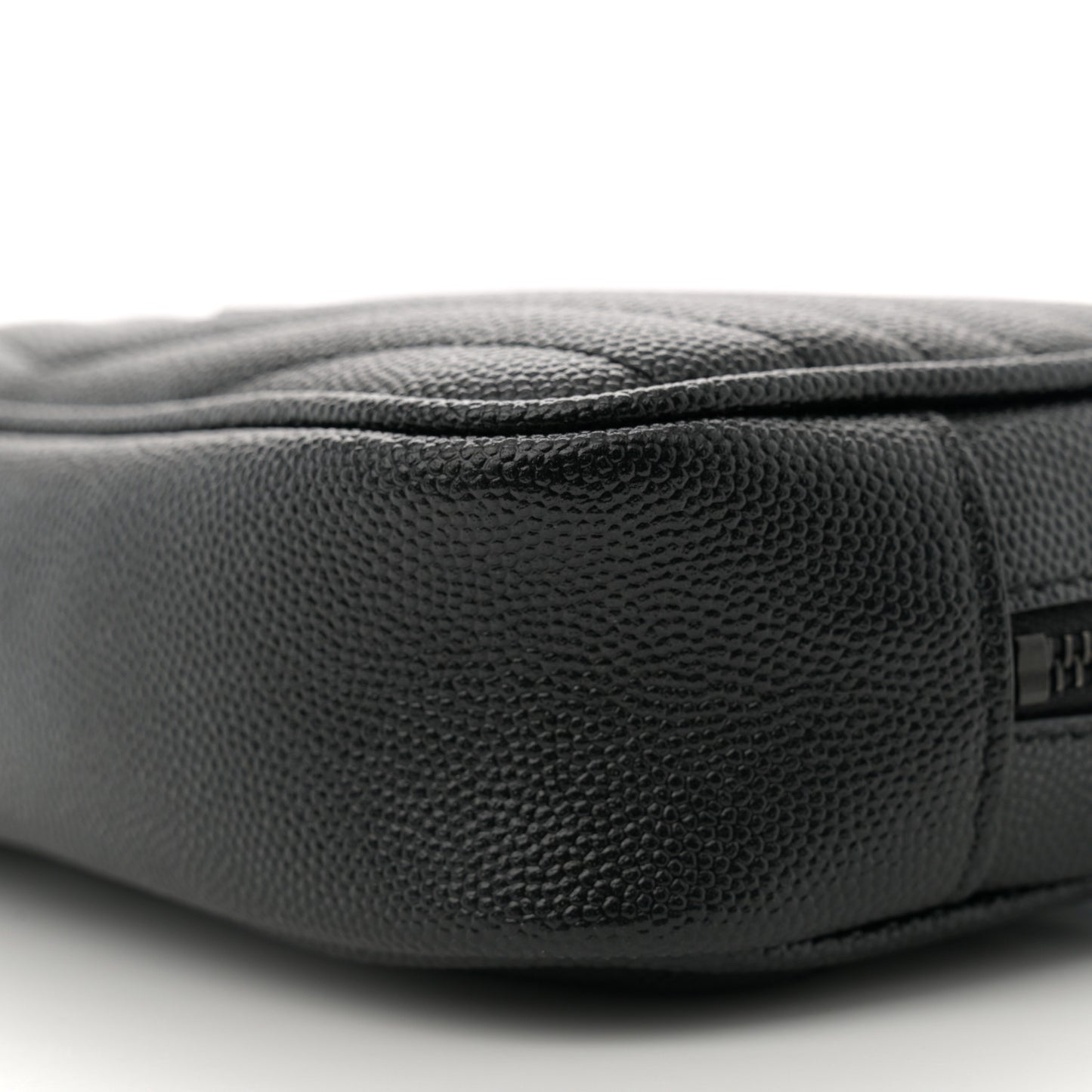 Grain De Poudre Matelasse Monochrome Monogram Mini Lou Camera Bag Black