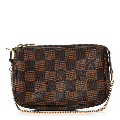 Louis Vuitton Damier Ebene Mini Pochette Accessories 1 of 8