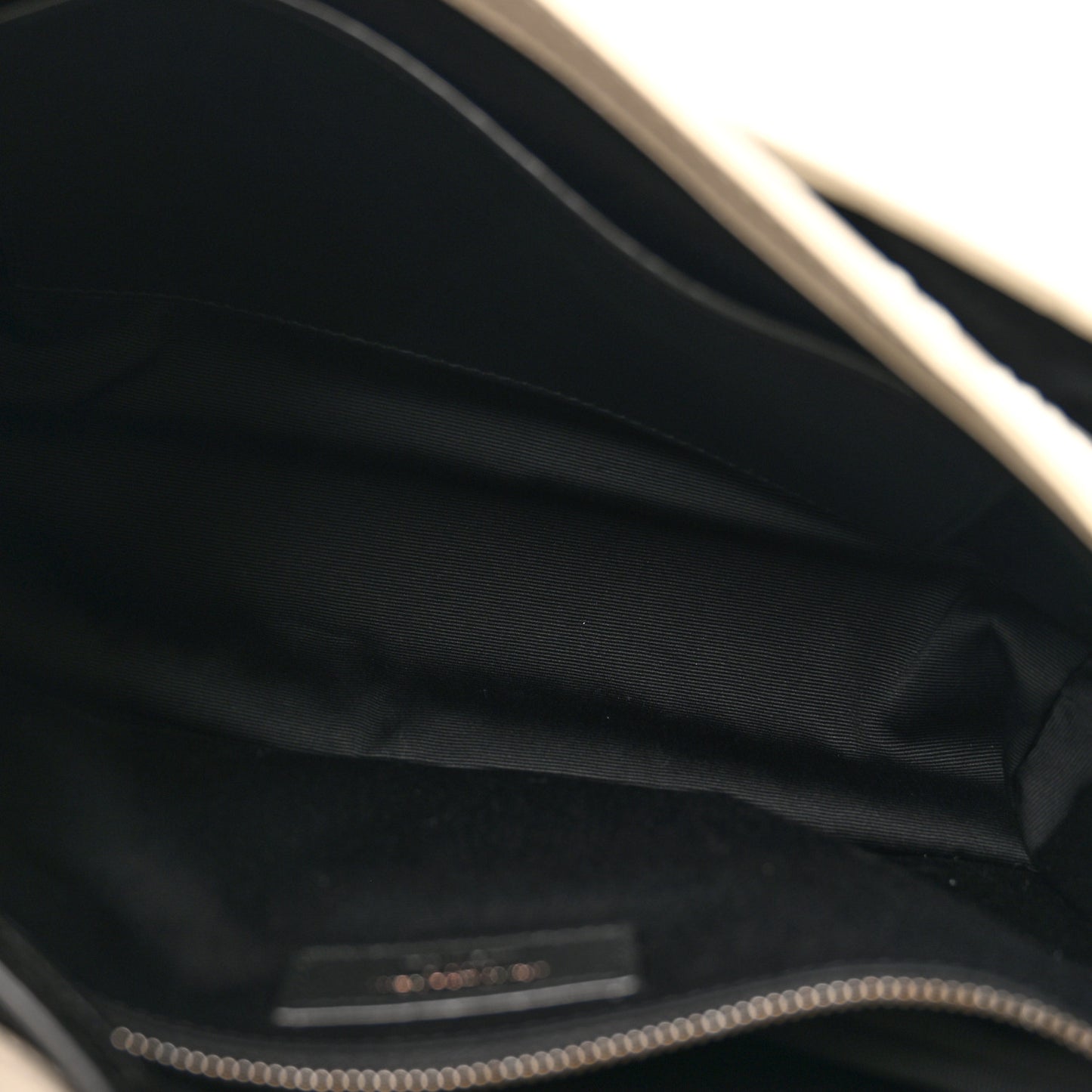 Crinkled Calfskin Matelasse Monogram Medium Niki Chain Satchel Crema Soft
