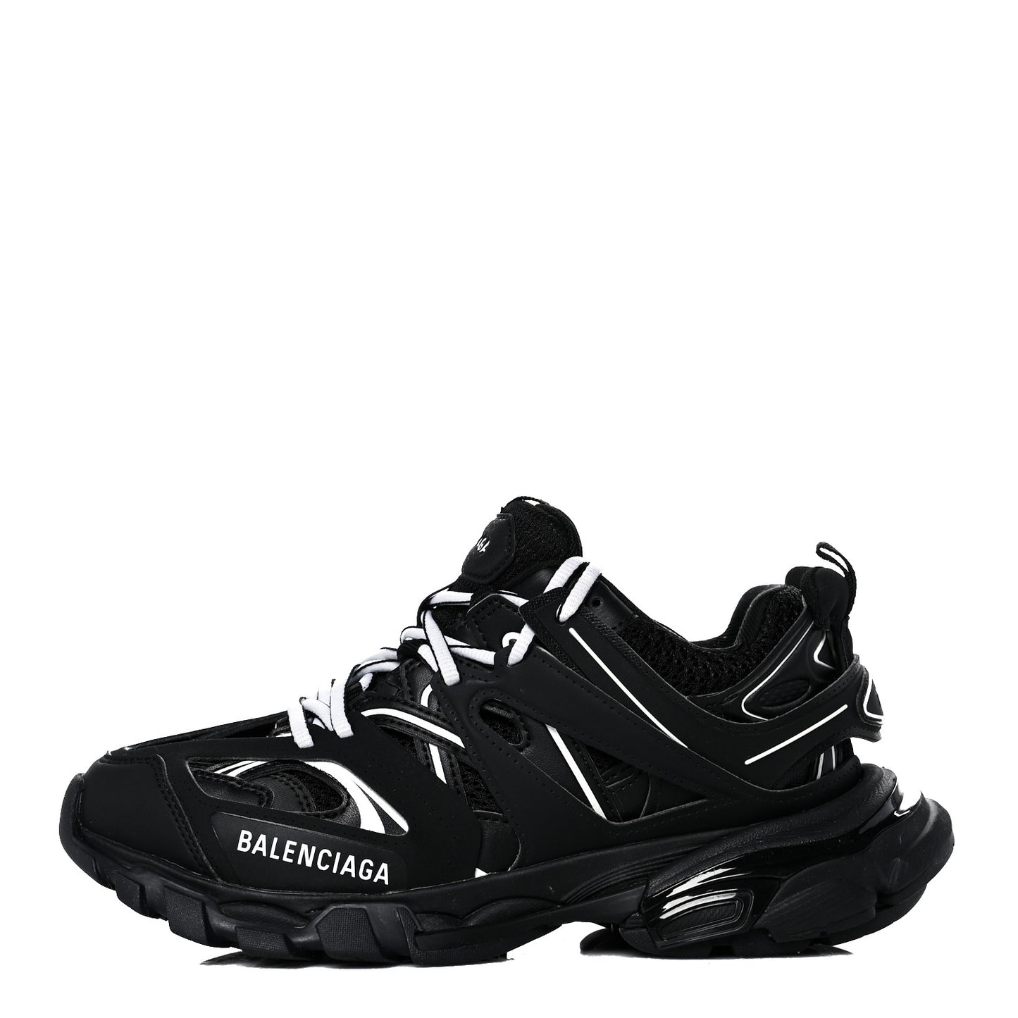 Mesh Nylon Mens Track LED Sneakers 37 Black