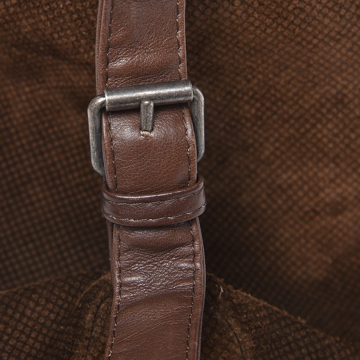 Bottega Veneta Suede Drawstring Shoulder Bag Brown 10 of 12