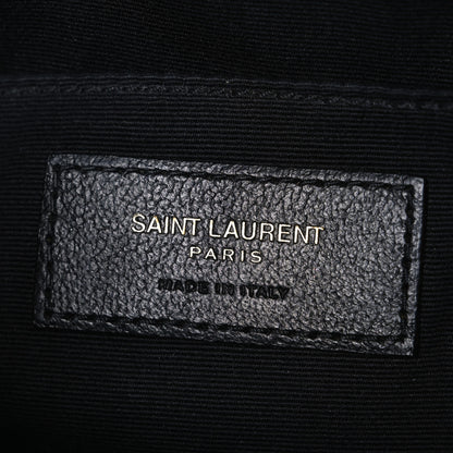 Saint Laurent Calfskin Matelasse Monogram Lou Camera Bag Safran 6 of 12