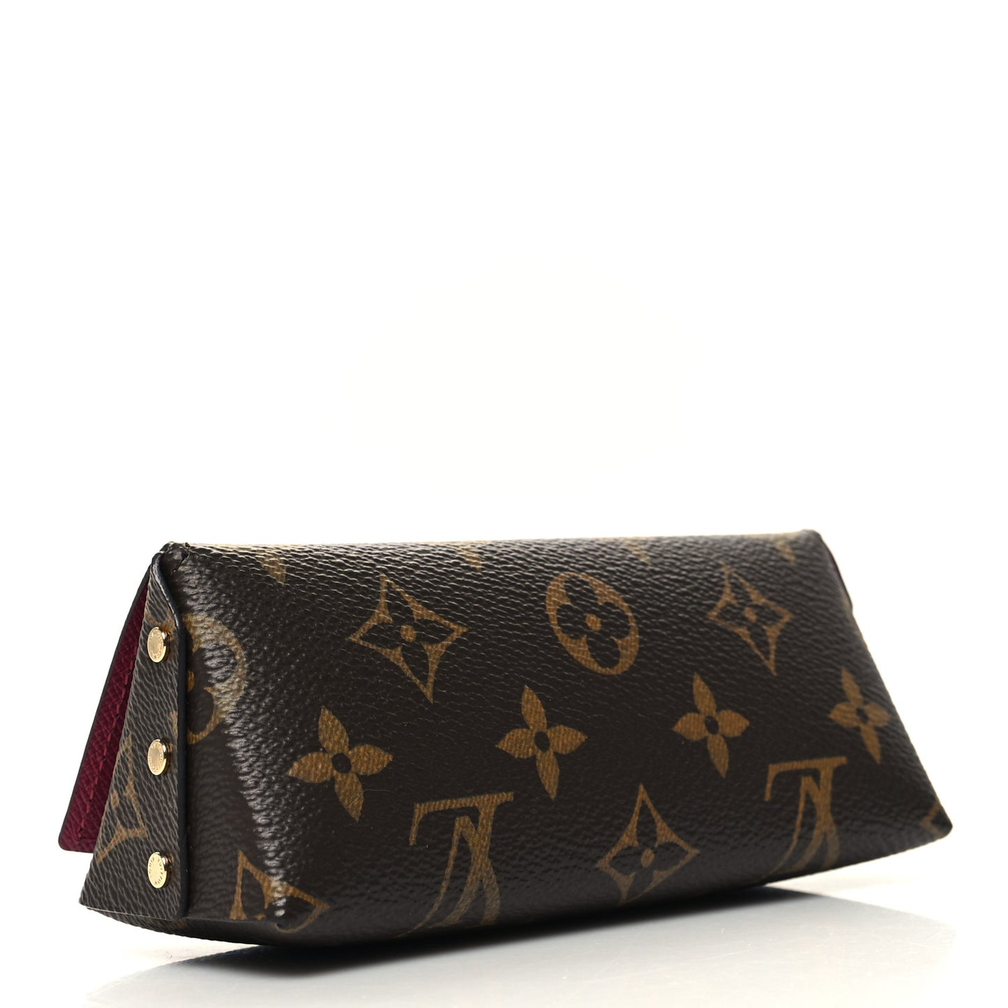 Monogram Rivet Pochette Fuchsia