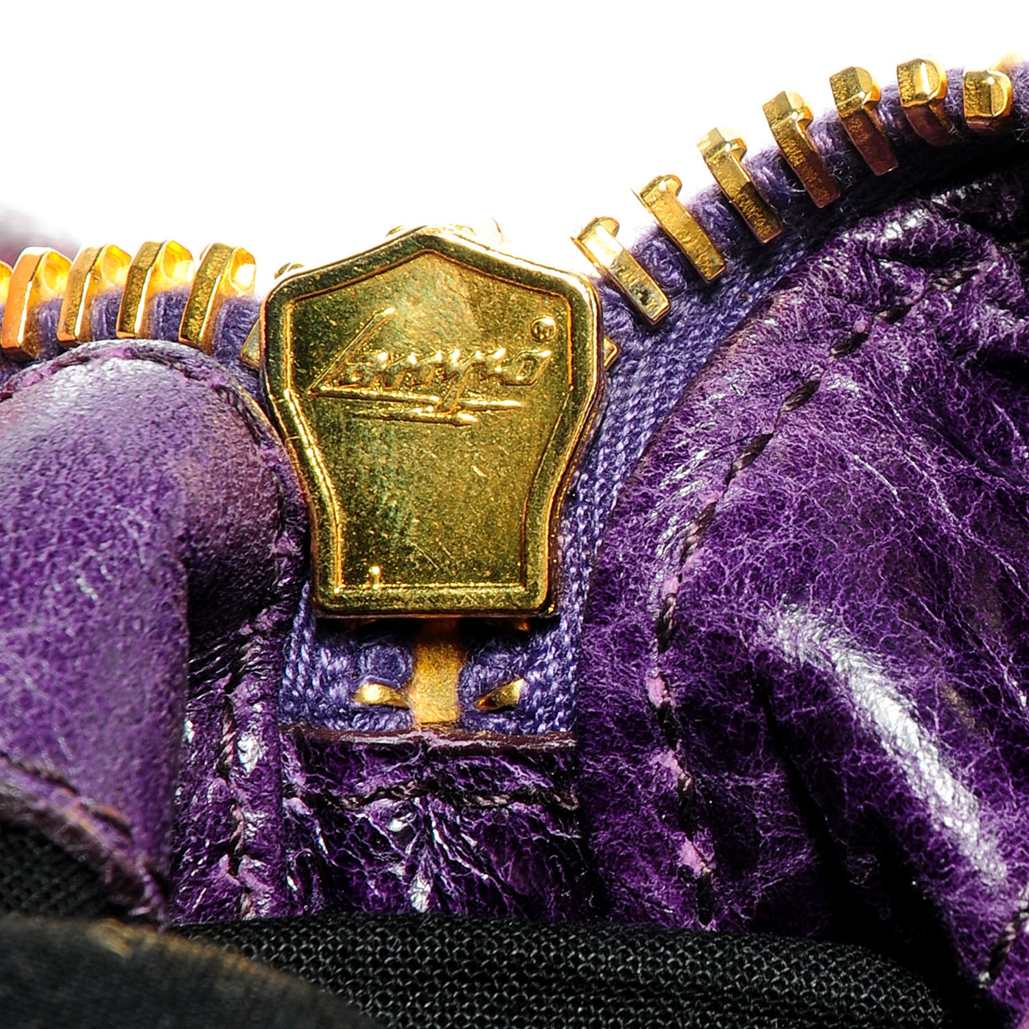 Balenciaga Chevre Giant 21 Gold Hardware Work Violet 4 of 12