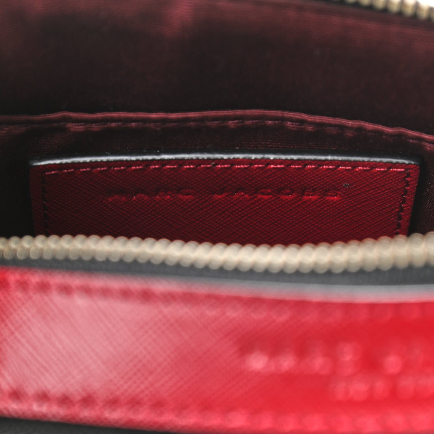 Marc Jacobs Saffiano Small Snapshot Camera Bag Red Multicolor 6 of 9