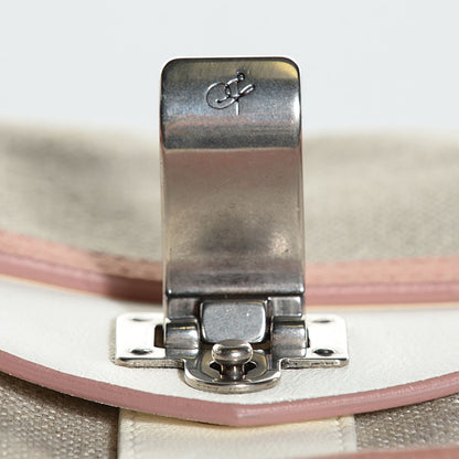 Proenza Schouler Linen Suede PS1 Pochette Clutch Rose 6 of 10