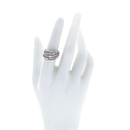 Damiani 18K White Gold Diamond Notte di San Lorenzo Bombe Ring 55 7.25 2 of 5