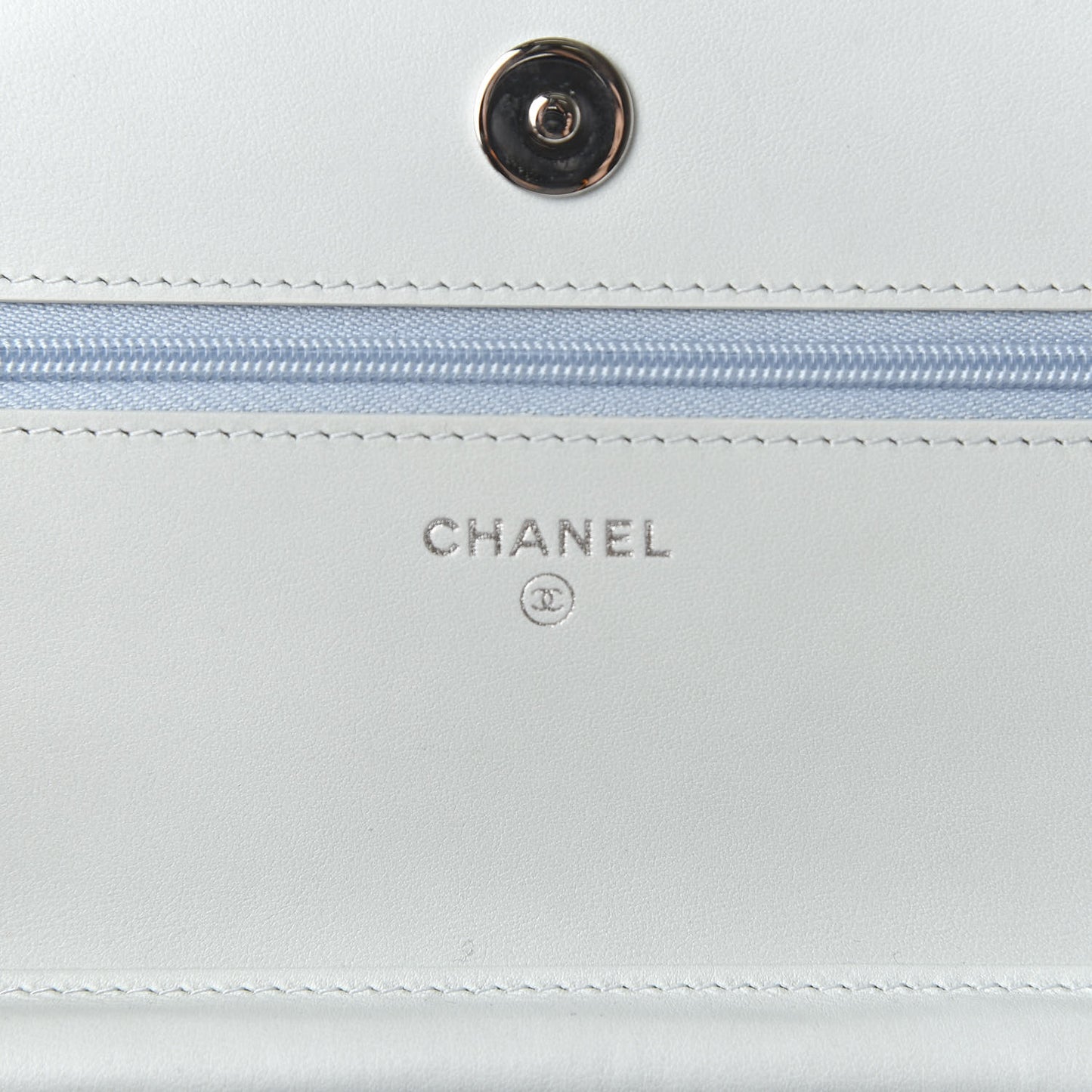 Canvas Quilted Jungle Jeans Wallet on Chain WOC Multicolor