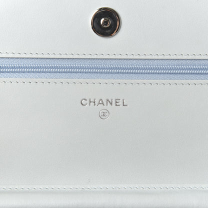 Chanel Canvas Quilted Jungle Jeans Wallet on Chain WOC Multicolor 8 of 12