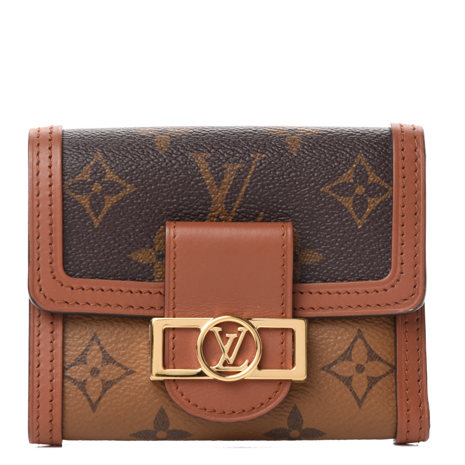 Louis Vuitton Reverse Monogram Dauphine Wallet 1 of 8