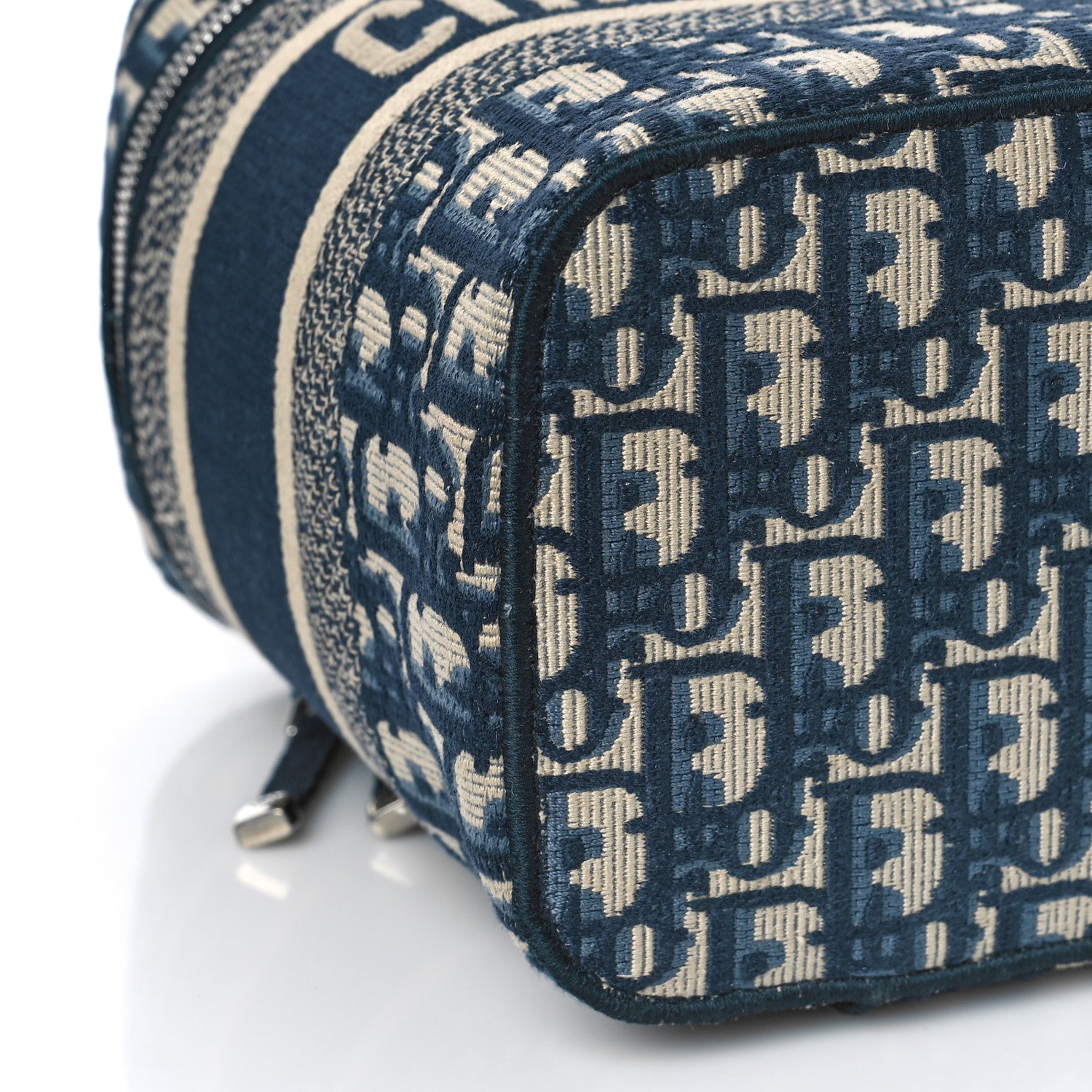 Christian Dior Oblique Diortravel Vanity Case Blue 7 of 8