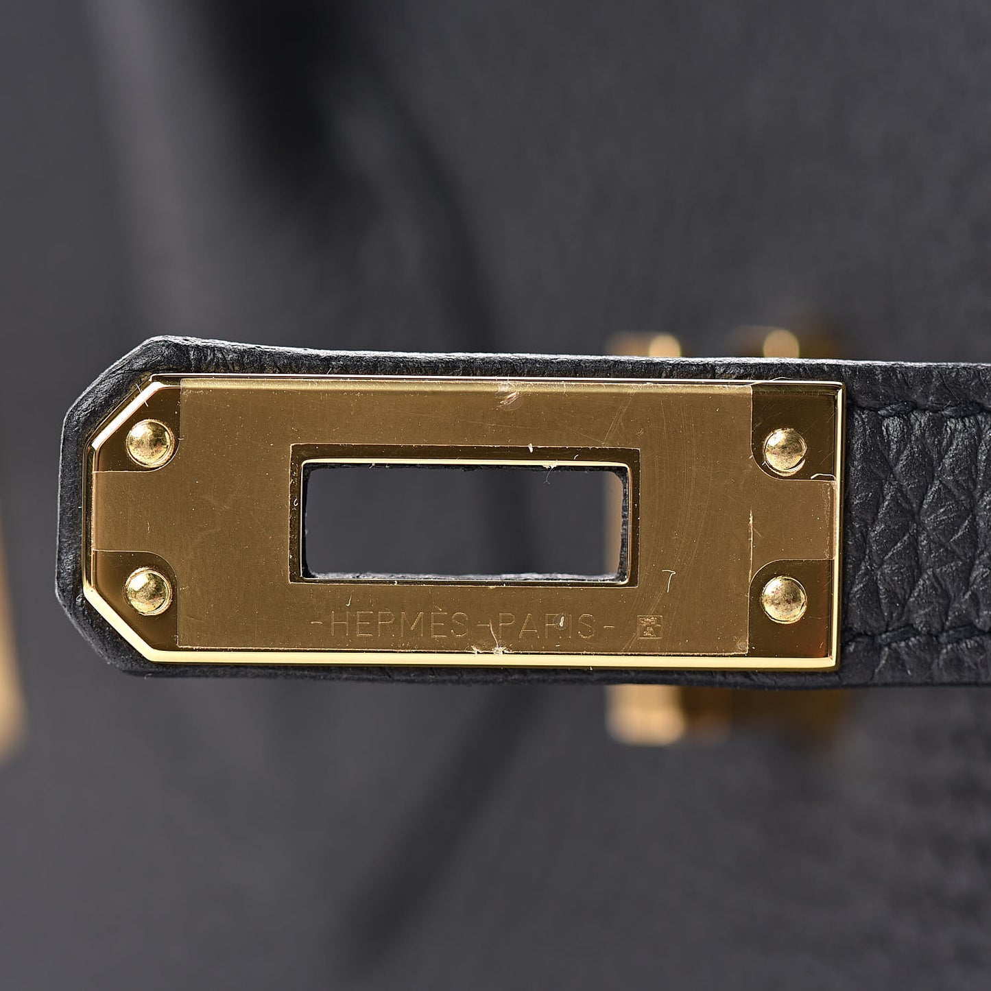 Togo Birkin 25 Black