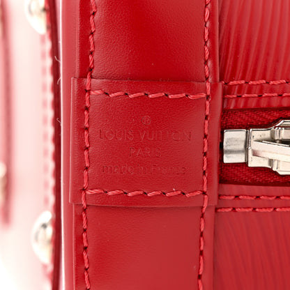 Louis Vuitton Epi Alma BB Carmine 6 of 10