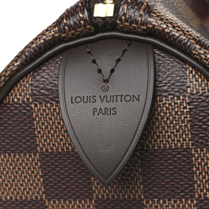 Louis Vuitton Damier Ebene Speedy 25 6 of 9