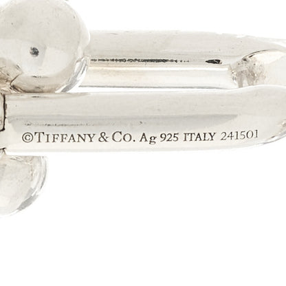 Tiffany Sterling Silver Large HardWear Link Earrings 4 of 4