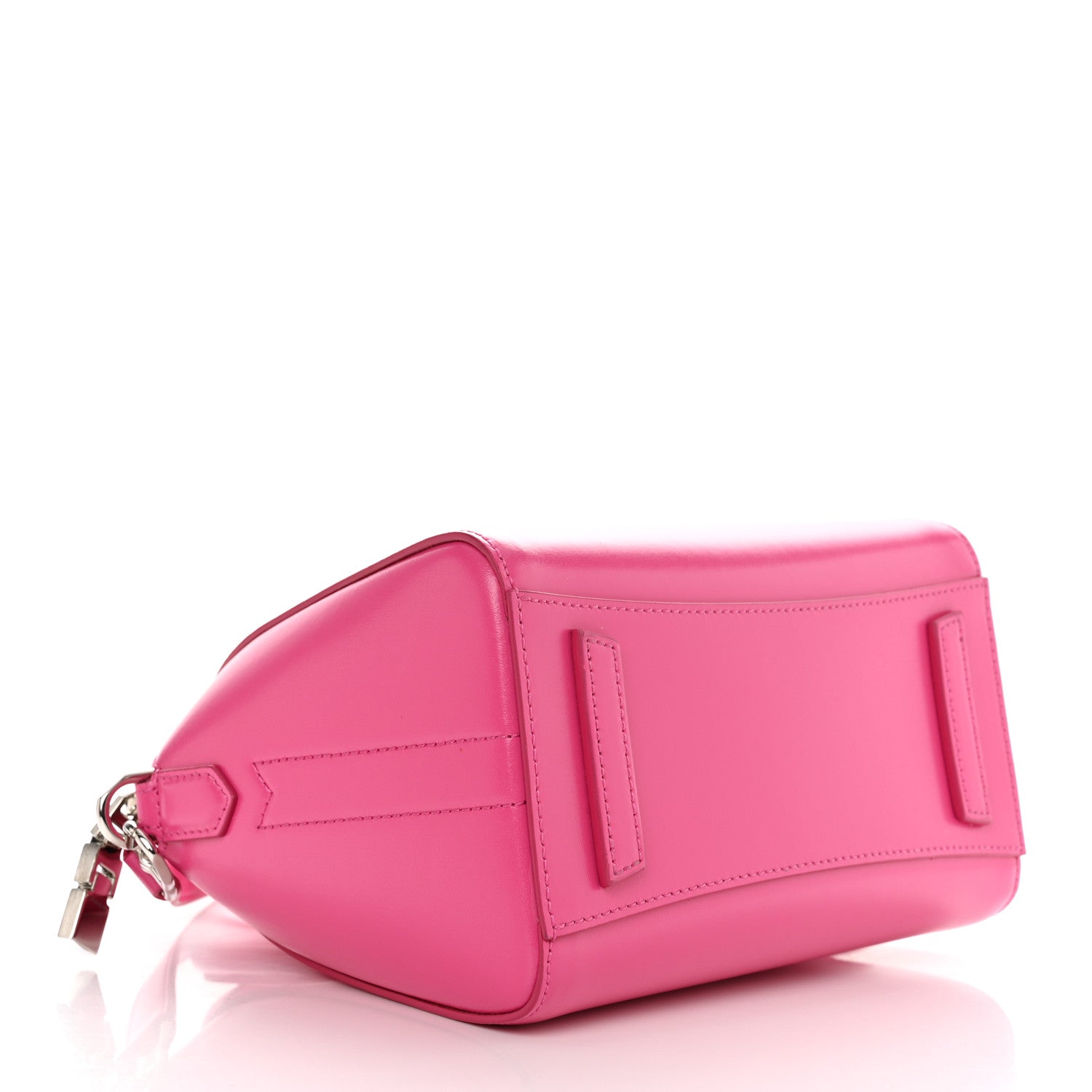 Givenchy Shiny Lord Calfskin Mini Antigona Neon Pink 4 of 10