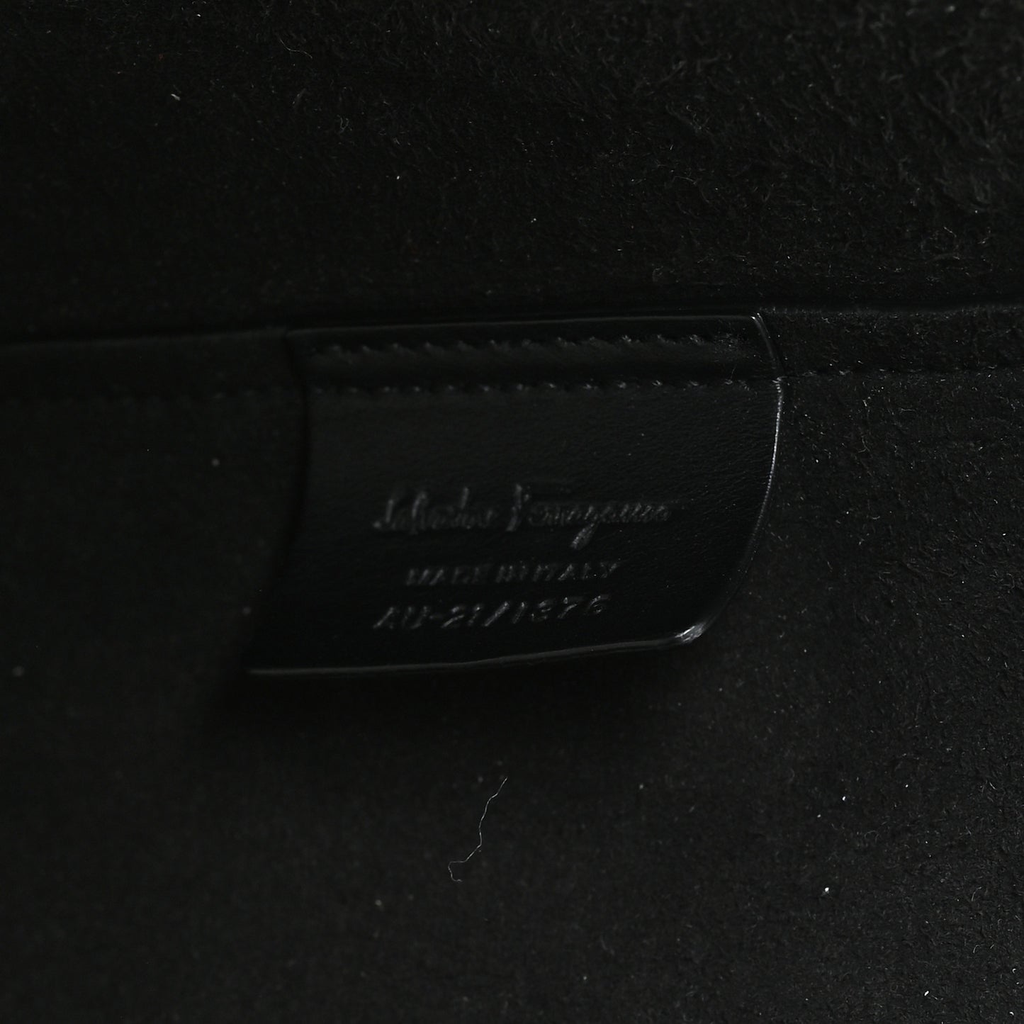 Calfskin Travel Tote Black