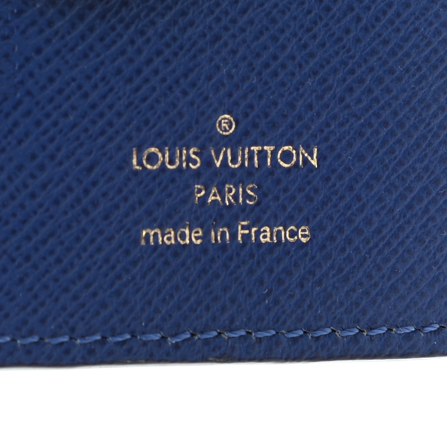 Louis Vuitton Damier Azur Illustre Groom Key Holder 3 of 5