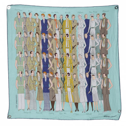 Hermes Silk Les Sportives Scarf 90 2 of 7