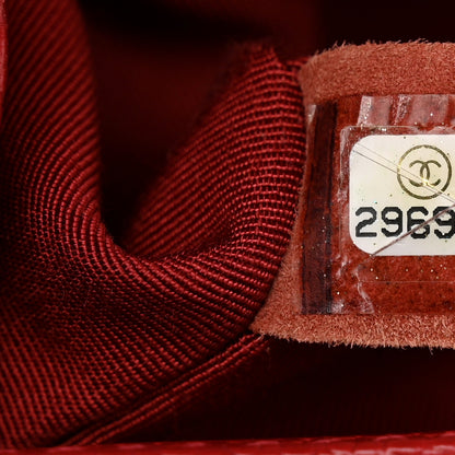 Chanel Caviar Quilted Small Boy Flap Dark Red 7 of 11