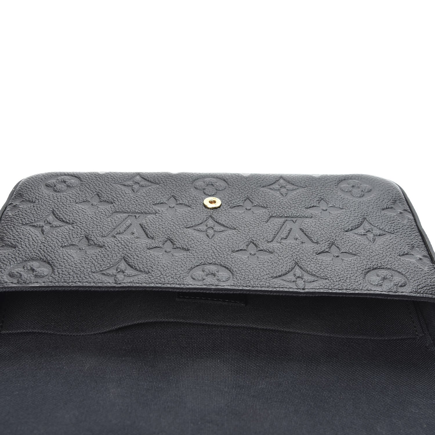 Louis Vuitton Empreinte Pochette Felicie Chain Wallet Black 4 of 9