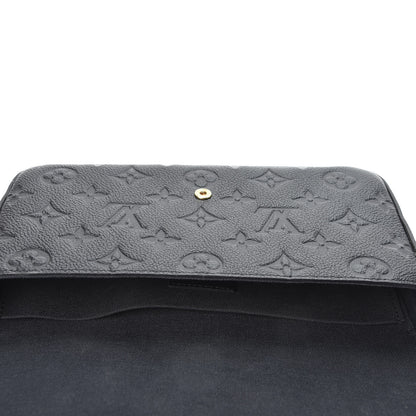 Louis Vuitton Empreinte Pochette Felicie Chain Wallet Black 4 of 9