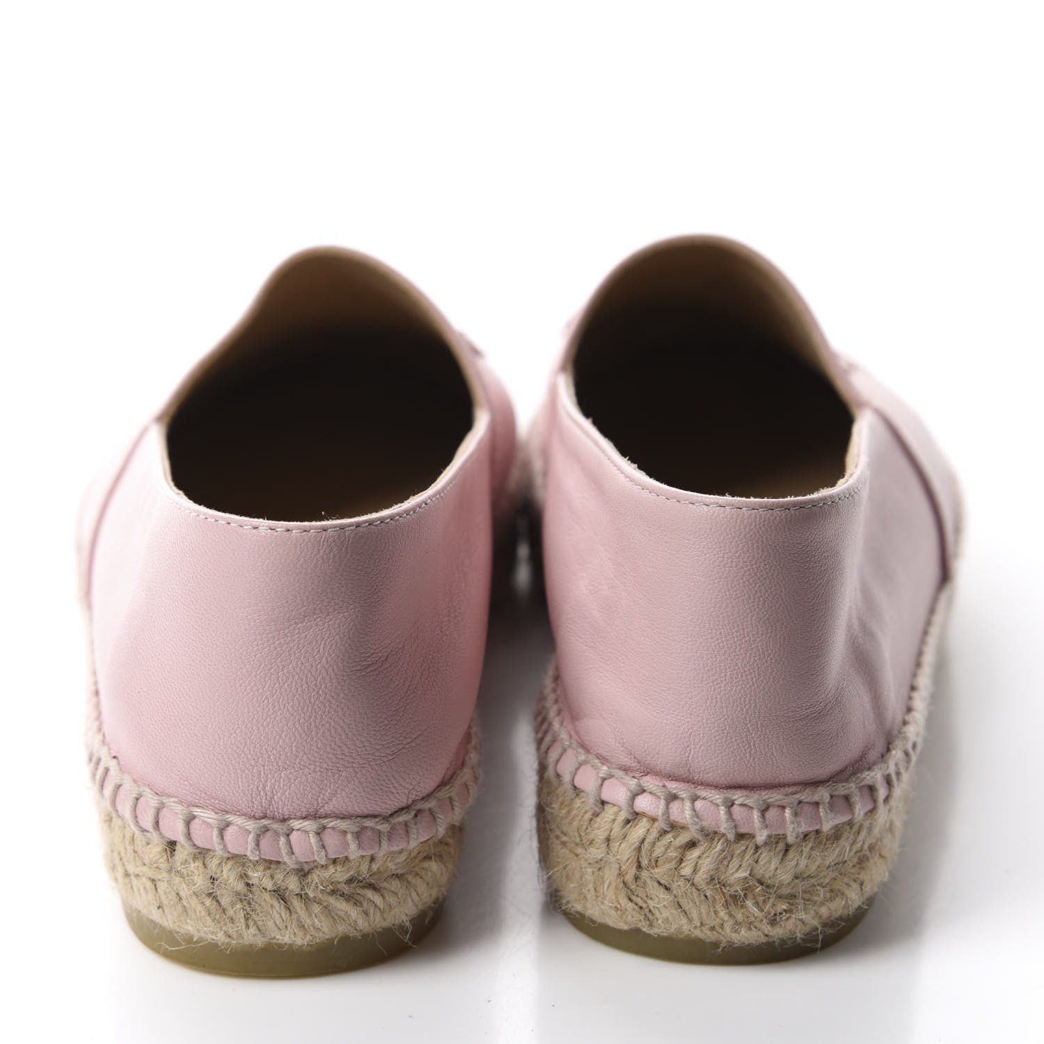 Chanel Lambskin CC Espadrilles 36 Light Pink 5 of 11