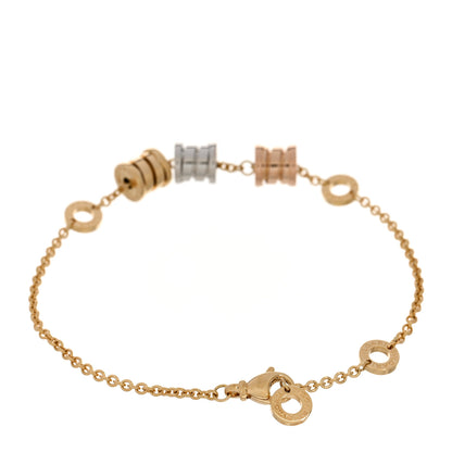 Bulgari 18K Yellow Rose White Gold B.Zero1 Bracelet 2 of 3